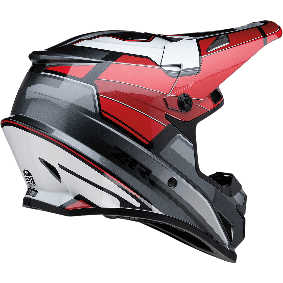 Z1R Rise Helmet MC Red/Gray XS