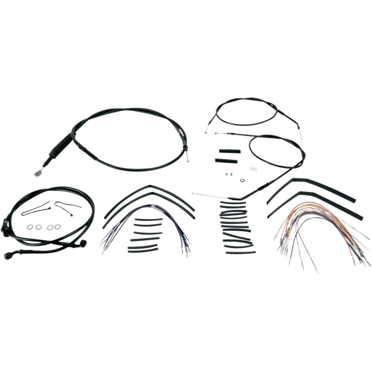 BURLY BRAND Control Kit 14" Ape Hanger Handlebars B301002