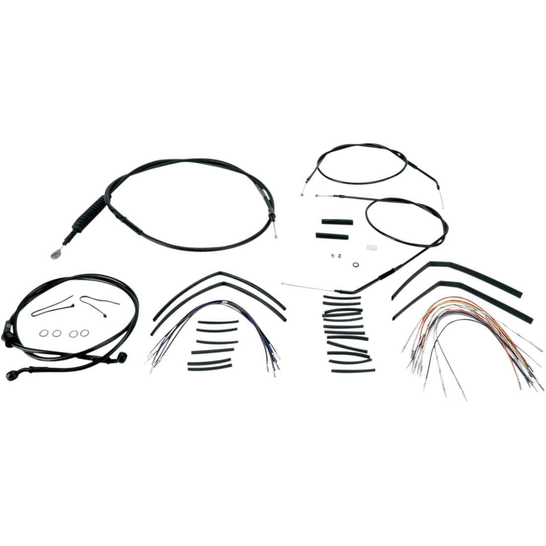 BURLY BRAND Control Kit 14" Ape Hanger Handlebars B301002