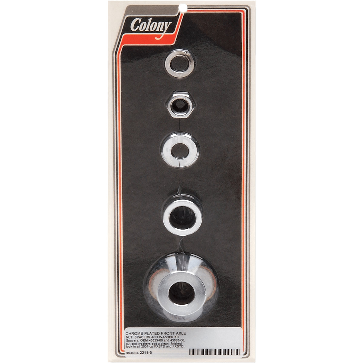 COLONY Axle Spacer Front FXSTD