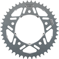 VORTEX Aluminum Sprocket Silver Rear 44 Tooth