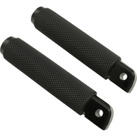 ROUGH CRAFTS Passenger Peg Black Knurled RC400006