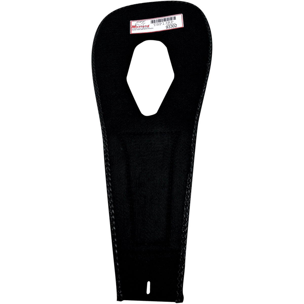 MUSTANG Pouch Tank Bib Smooth Black Honda 93302