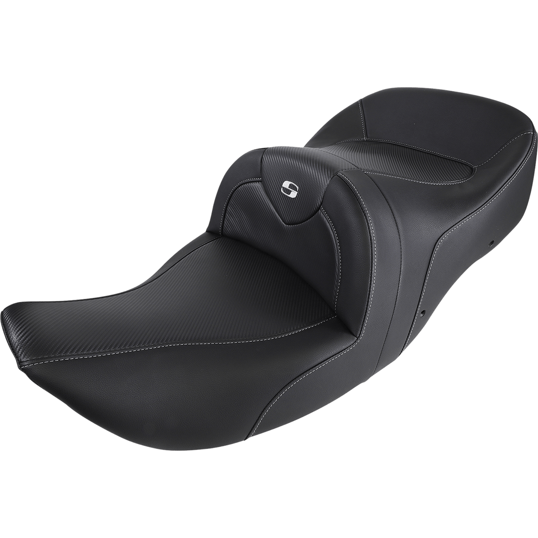 SADDLEMEN Roadsofa™ Seat Carbon Fiber Without Backrest Black GL H0107185