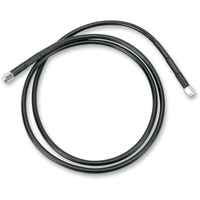 DRAG SPECIALTIES Universal Brake Line Black 58"