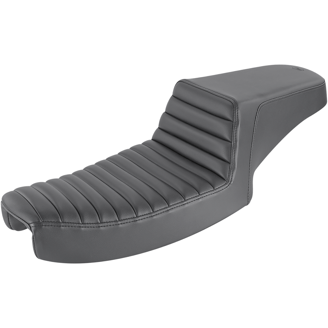 SADDLEMEN Step-Up Seat Front Tuck-n-Roll Black Dyna 89104171