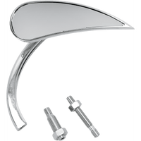 ARLEN NESS Mirror Micro Rad 2 Side View Teardrop Chrome Right