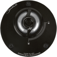 DRIVEN RACING Fuel Cap Halo Silver DHFCSL