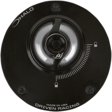 DRIVEN RACING Fuel Cap Halo Silver DHFCSL