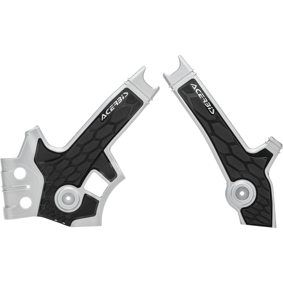 ACERBIS X-Grip Frame Guards Silver/Black DR 650S/SE