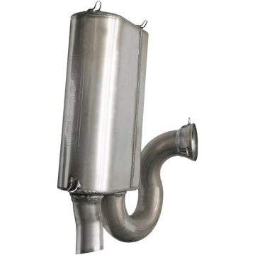 BASSANI XHAUST Muffler Stainless Steel Slingshot 6S17