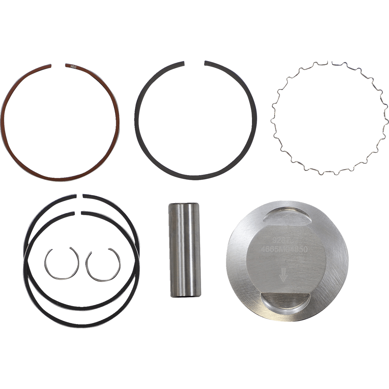 WISECO Piston Kit 48.50 mm Honda 4665M04850