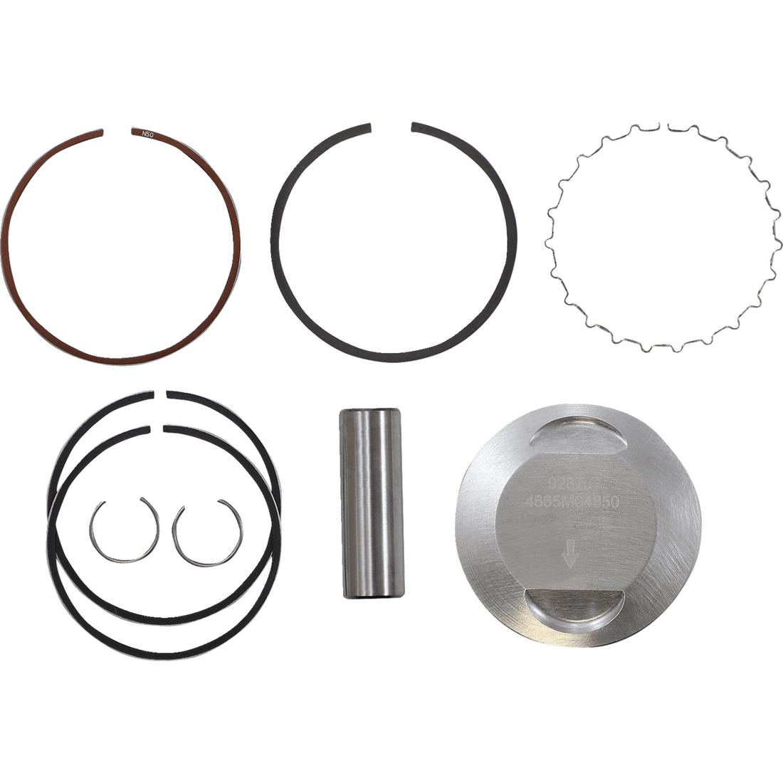 WISECO Piston Kit 48.50 mm Honda 4665M04850