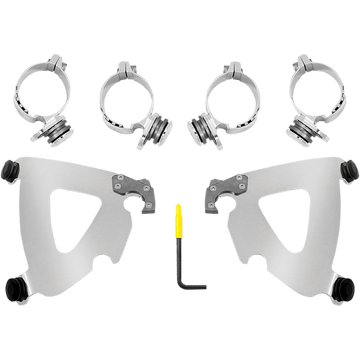 MEMPHIS SHADES Road Warrior Mounting Kit Polished FXLR MEK2035