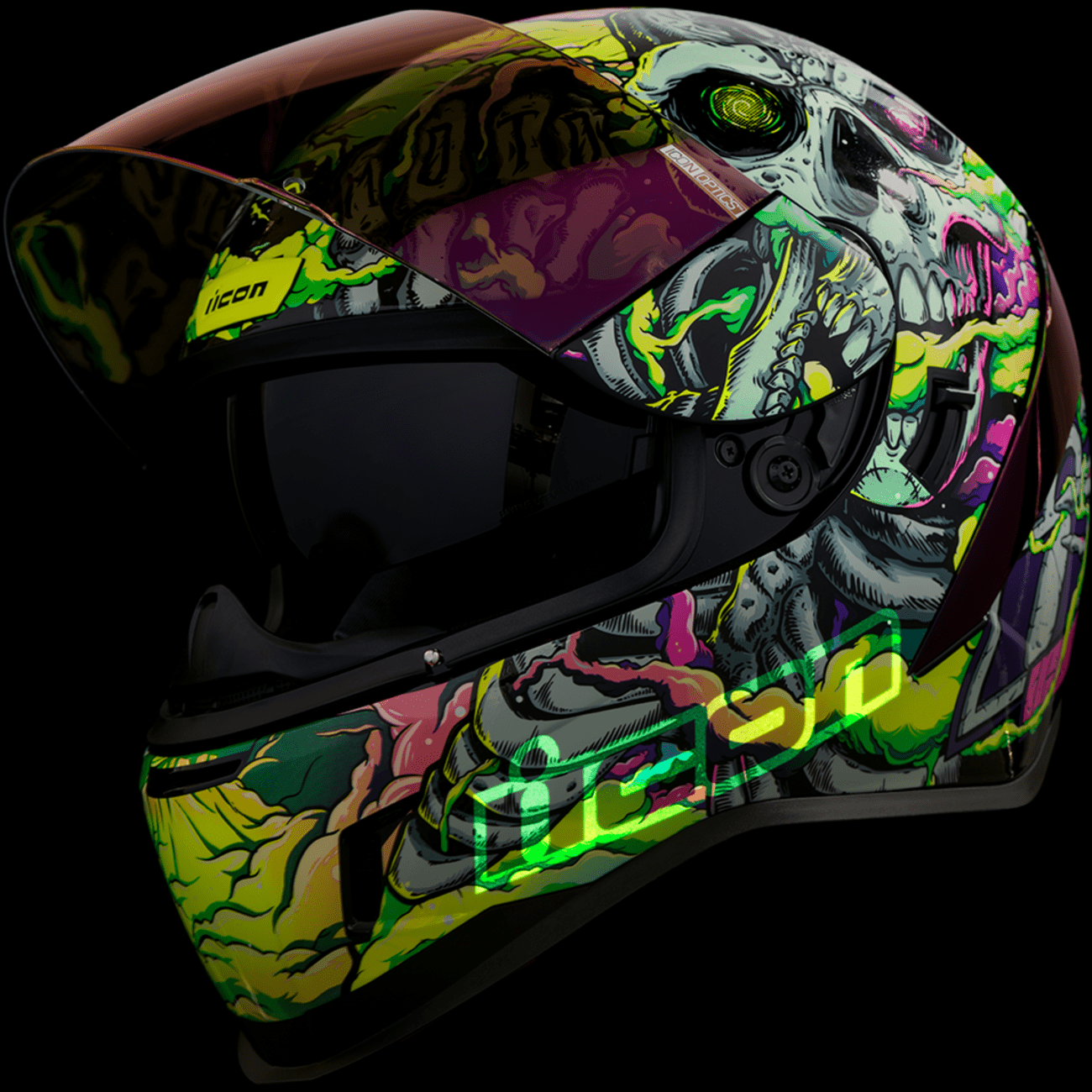 ICON Airform™ Helmet Hippy Dippy Purple Medium