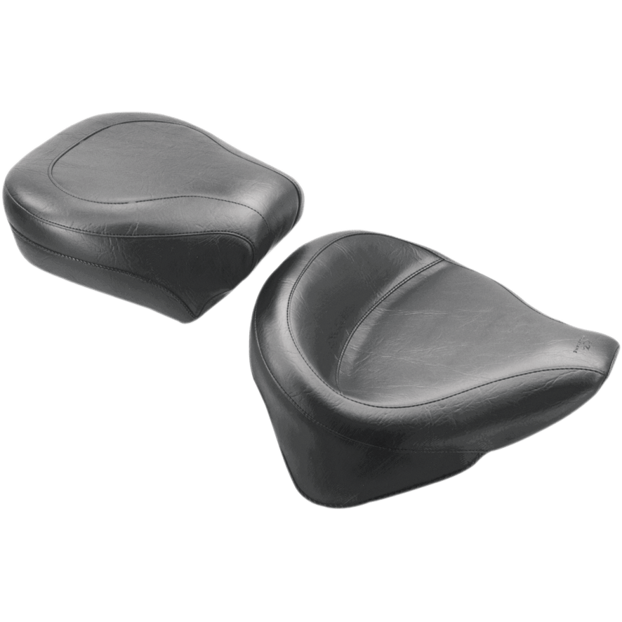 MUSTANG Wide Vintage Solo Seat FLST '08-'17 76181