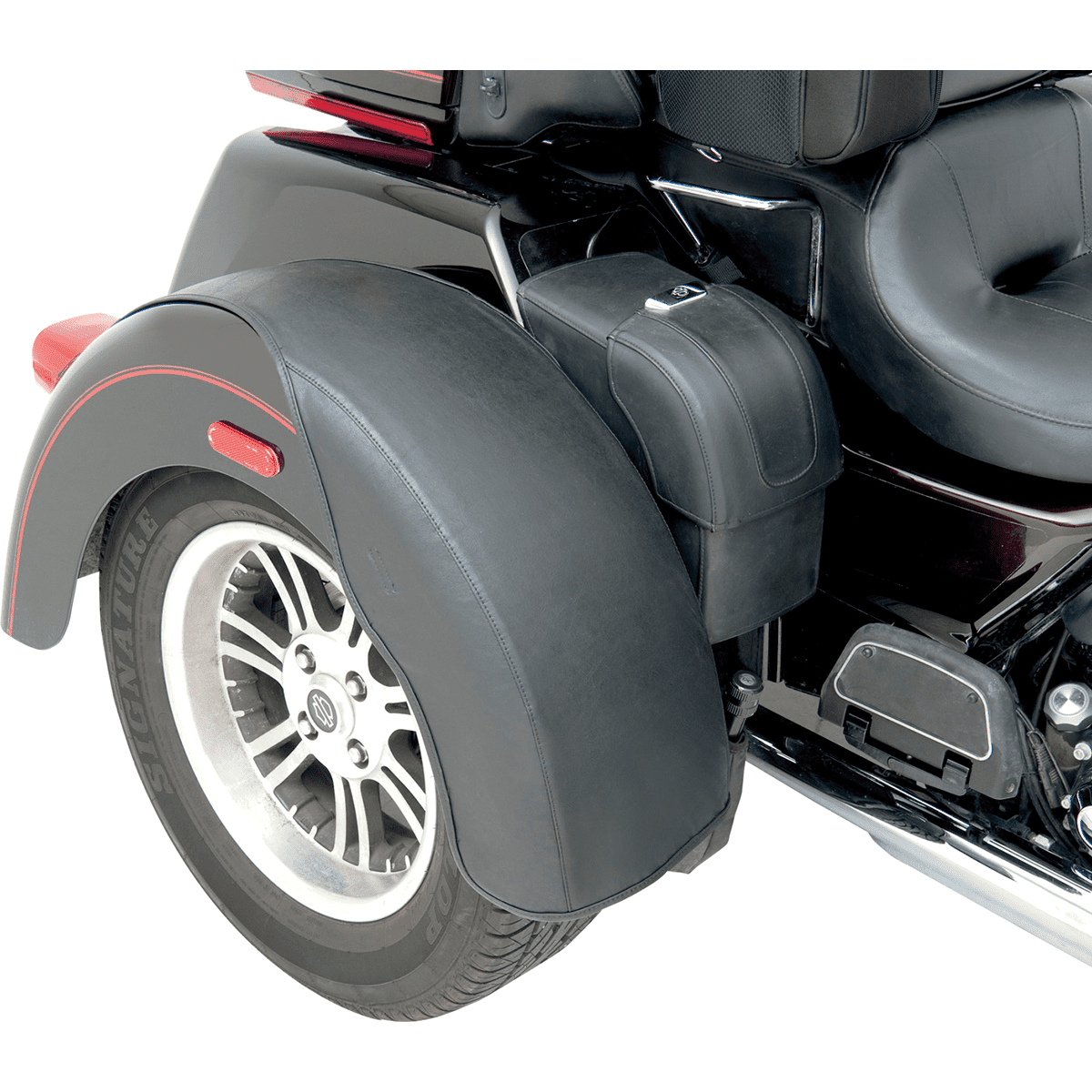 SADDLEMEN Rear Fender Bra Set EX000664B