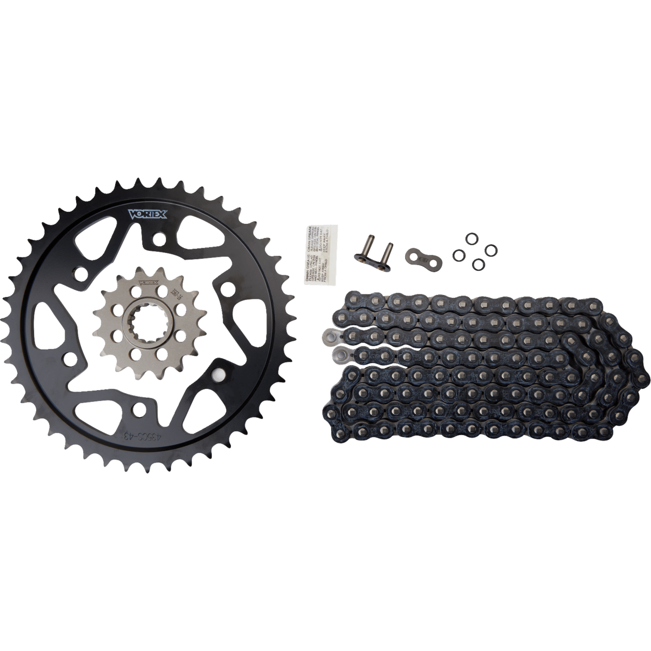 VORTEX Chain Kit Black Yamaha MT-07 CK6447