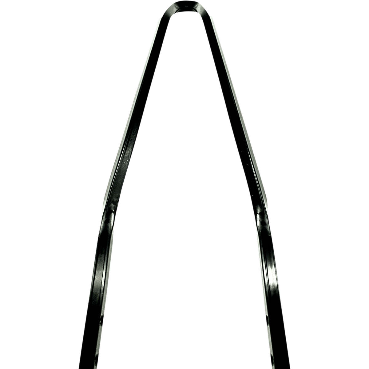 CYCLE VISIONS Sissy Bar Stick Black 18" Squaretude CV8033B