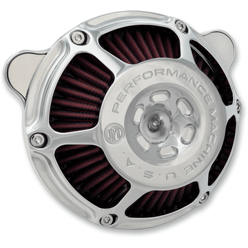 PERFORMANCE MACHINE PM Max HP Air Cleaner Kit Chrome 02062124CH