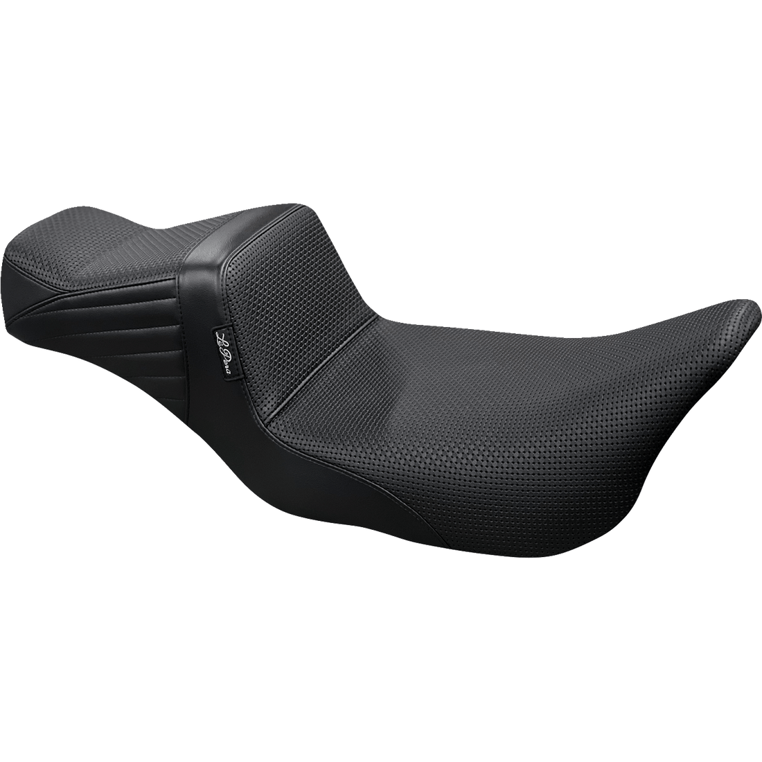 LE PERA Tailwhip Daddy Long Legs Seat Basketweave Black FL '08-'23 LK587DLBW