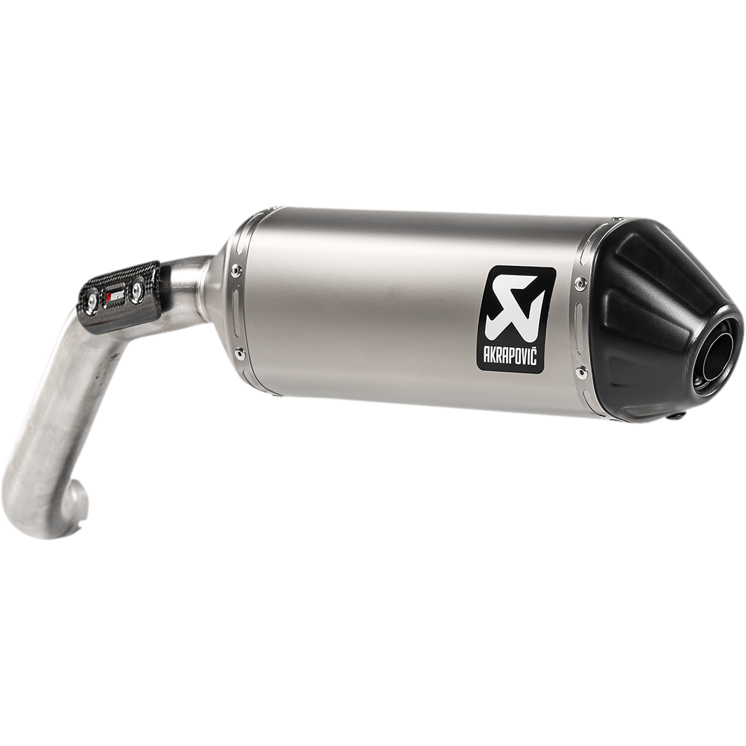 AKRAPOVIC Moto Guzzi V85 Titanium Muffler SMG8SO1HFTT