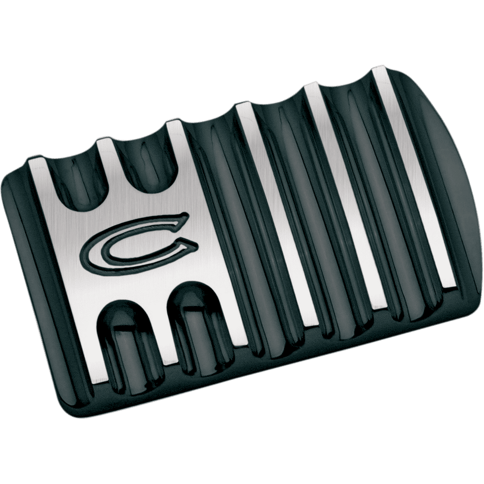 COVINGTONS Brake Pedal Finned Black C1042B