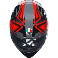 AGV K3 Helmet Compound Black/Red Large