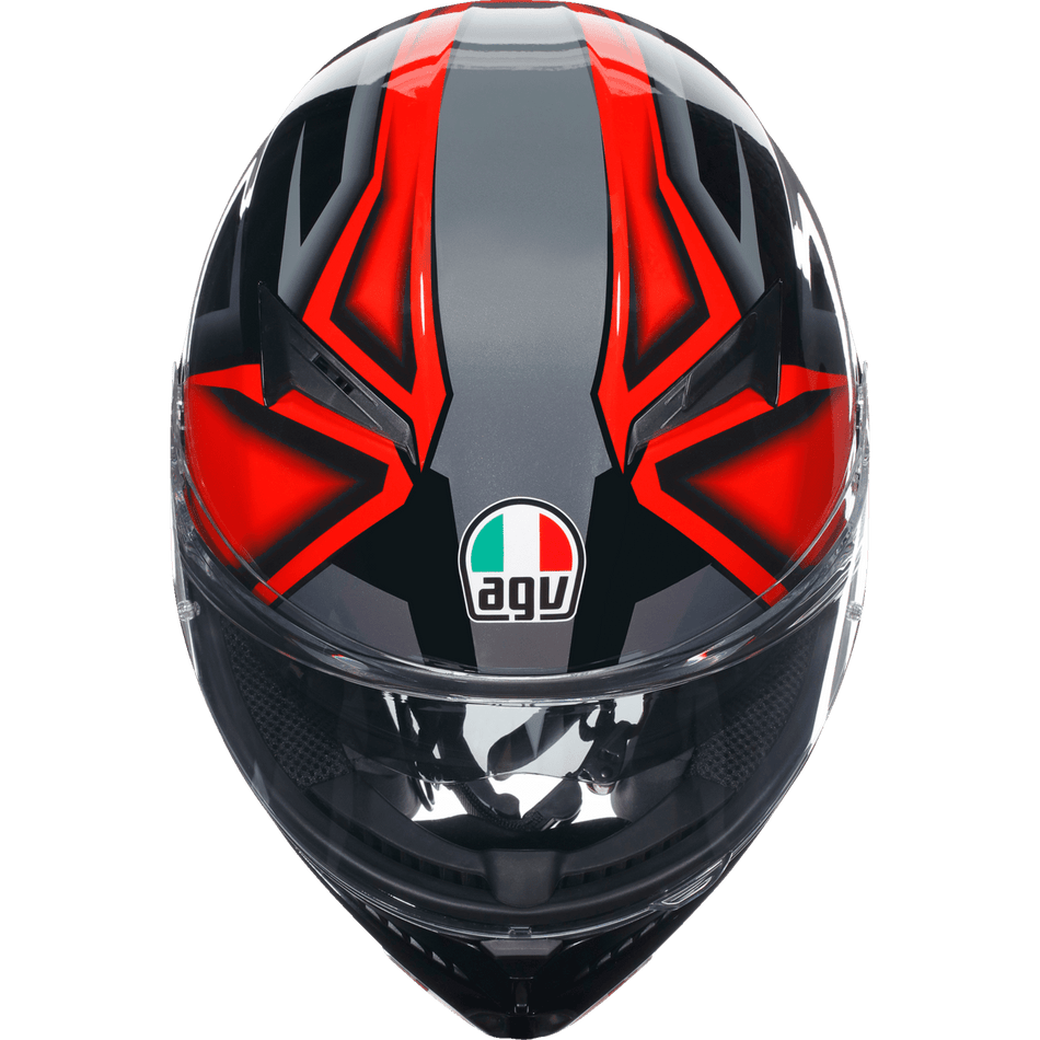 AGV K3 Helmet Compound Black/Red Large