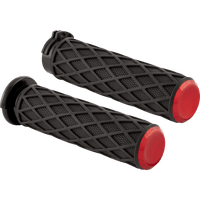 ARLEN NESS Grips Diamond Cable Red 500015