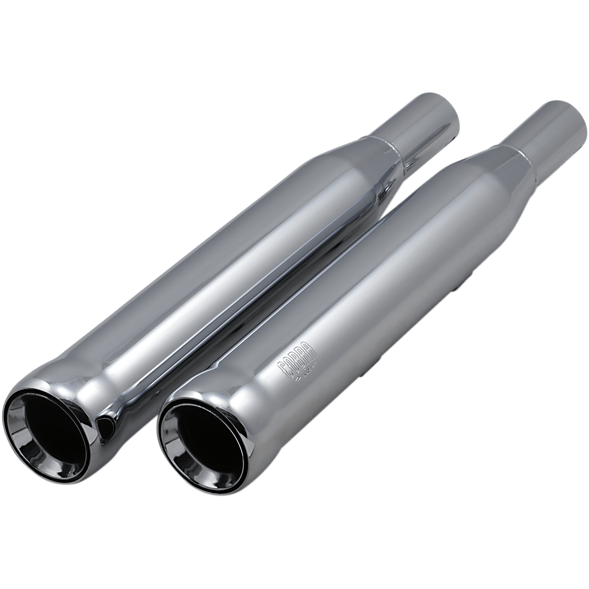 COBRA 3" Neighbor Hater Mufflers for '04-'13 XL Chrome 6085