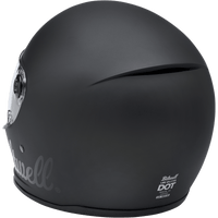 BILTWELL Lane Splitter Helmet Flat Black Factory Large 1004638104