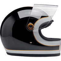 BILTWELL Gringo S Helmet Gloss White/Black Tracker XS 1003566501