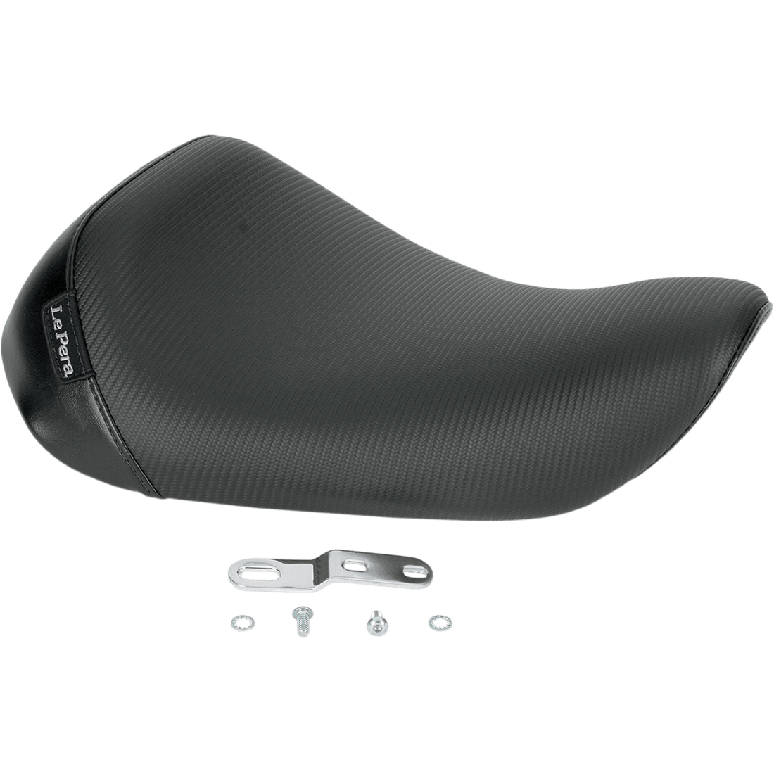 LE PERA Bare Bones Solo Seat Carbon Fiber Black XL '04-'22 LF006CB