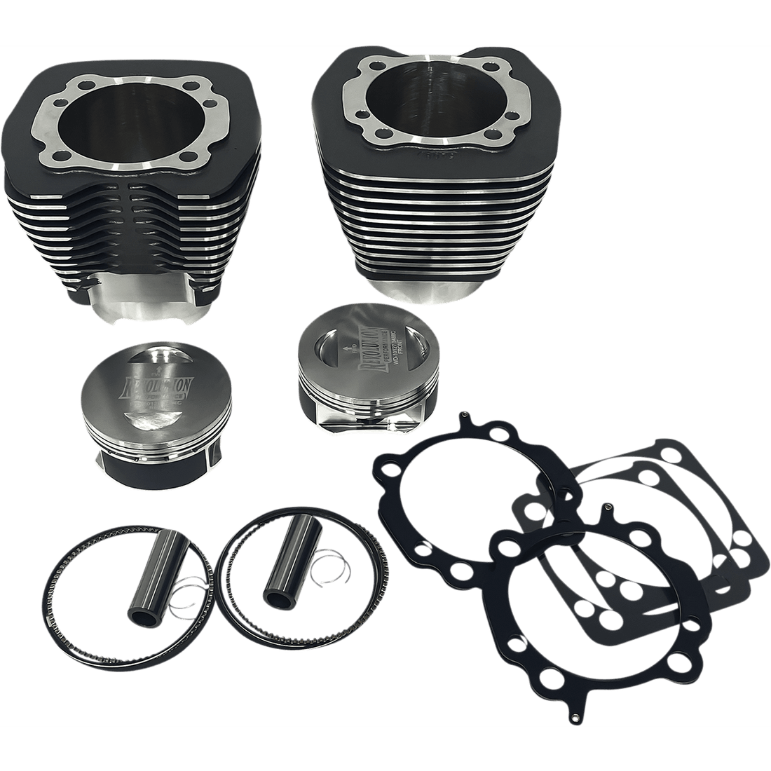 REVOLUTION PERFORMANCE, LLC Cylinder Kit 124" Granite Twin Cam