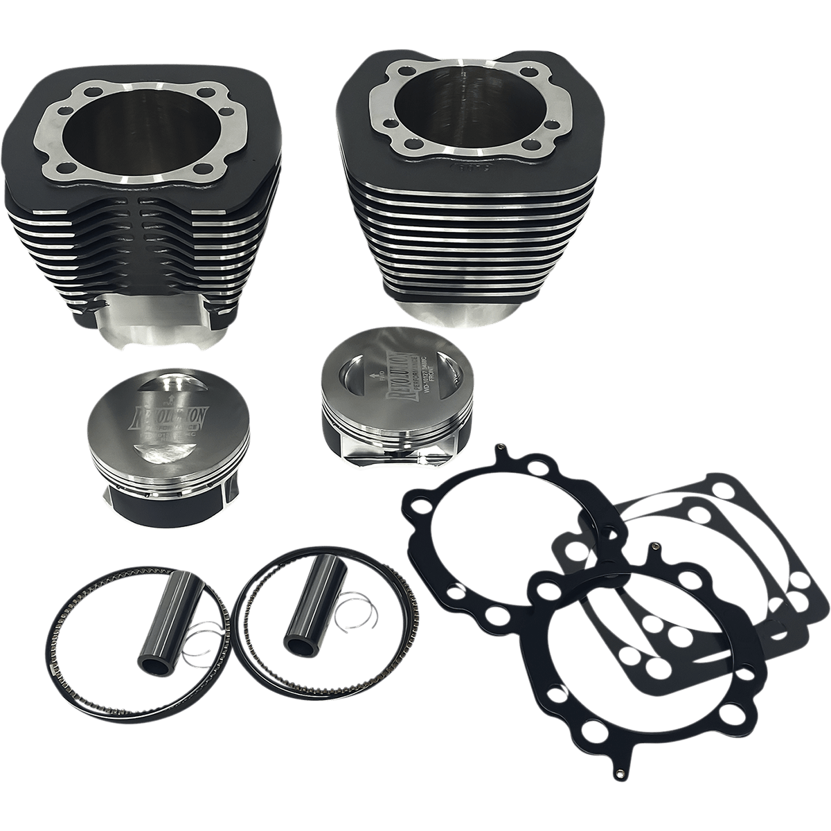 REVOLUTION PERFORMANCE, LLC Cylinder Kit 124" Granite Twin Cam