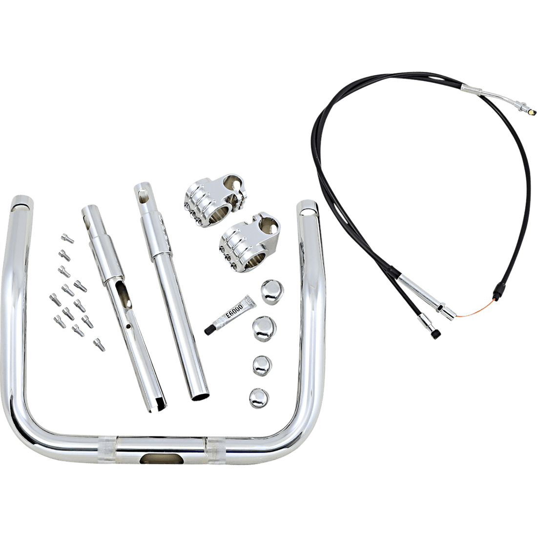 KLOCK WERKS Handlebar Klip Hanger 13" Chrome KWH040507