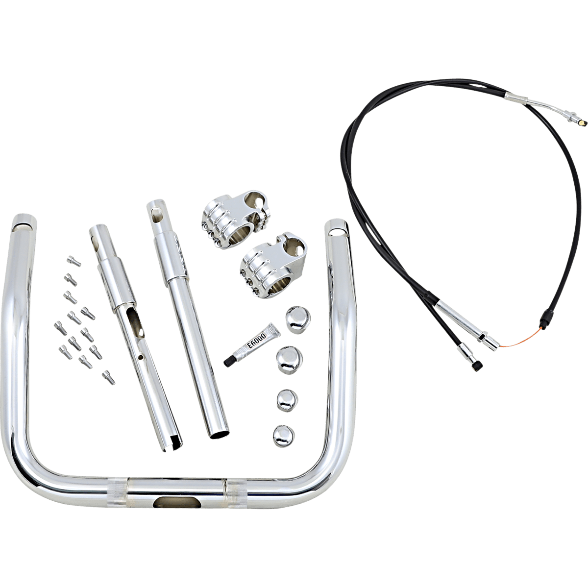 KLOCK WERKS Handlebar Klip Hanger 13" Chrome KWH040507