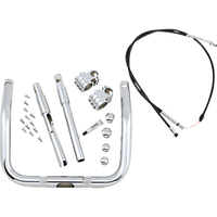 KLOCK WERKS Handlebar Klip Hanger 13" Chrome KWH040507