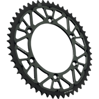 JT SPROCKETS Steel Rear Sprocket Graphite 50 Tooth