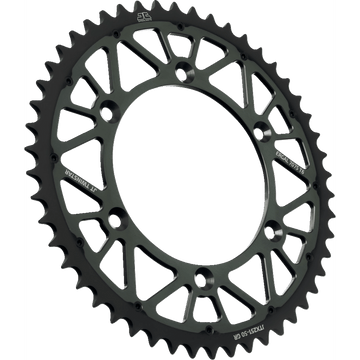 JT SPROCKETS Steel Rear Sprocket Graphite 50 Tooth