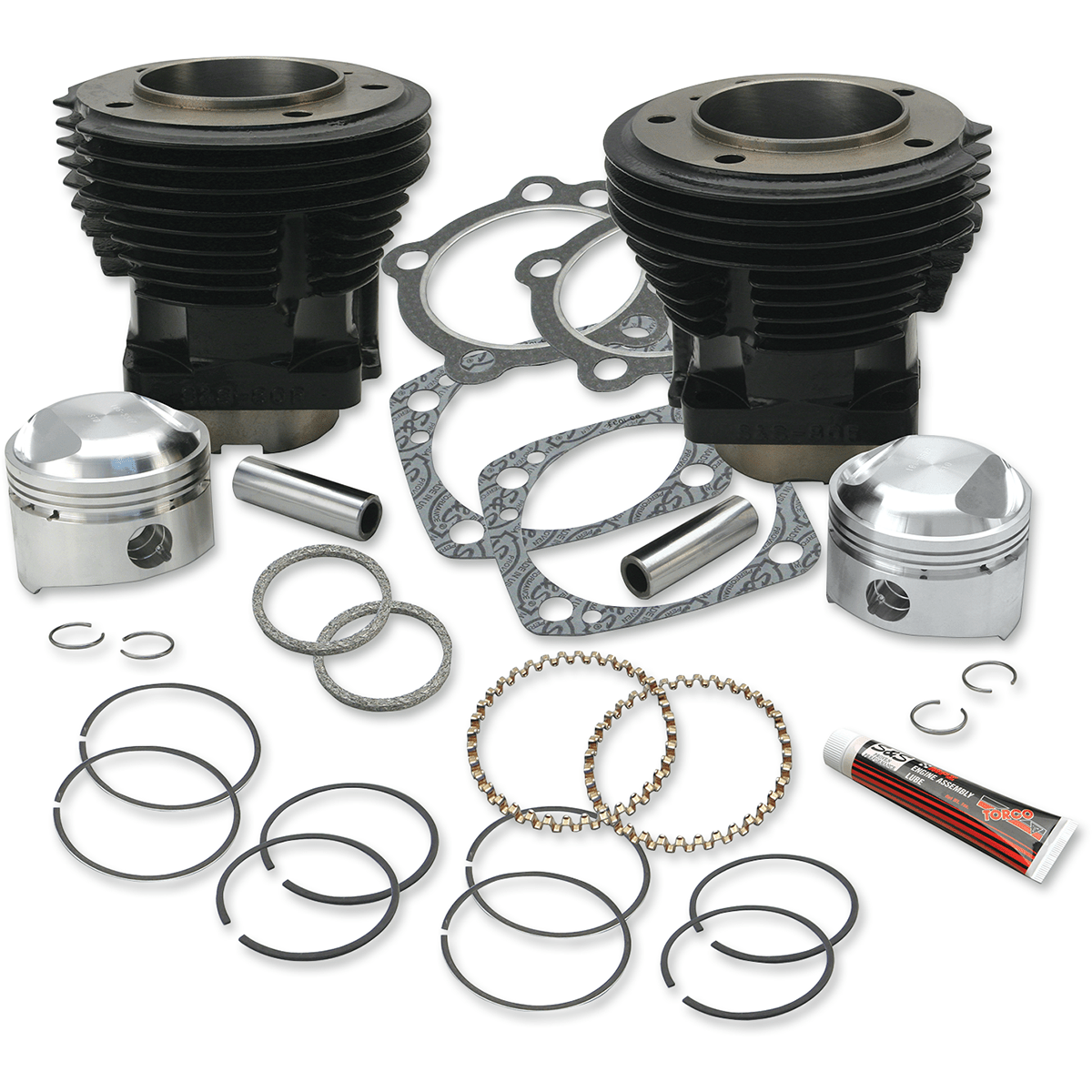 S&S CYCLE Cylinders and Pistons 80" Low Compression