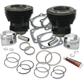 S&S CYCLE Cylinders and Pistons 80" Low Compression