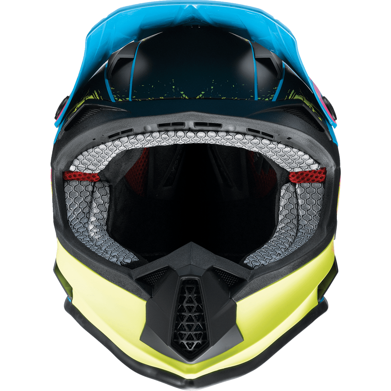 Z1R Youth F.I. Helmet Fractal MIPS® Matte Blue/Hi-Viz Small