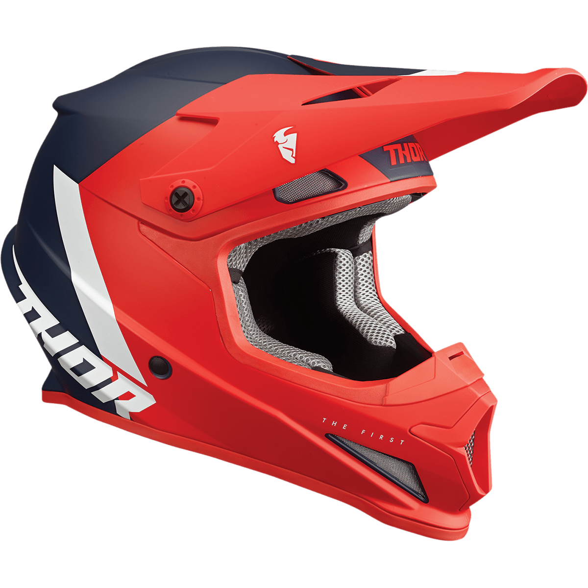 THOR Sector Helmet Chev Red/Navy XS