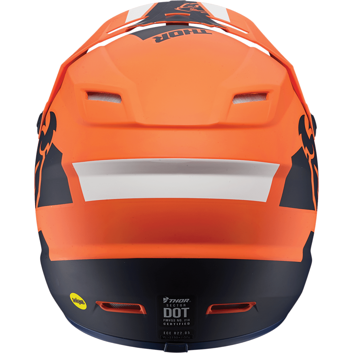 THOR Youth Sector Helmet Split MIPS® Orange/Navy Small