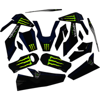 D'COR VISUALS Graphic Kit Monster Energy 2070103