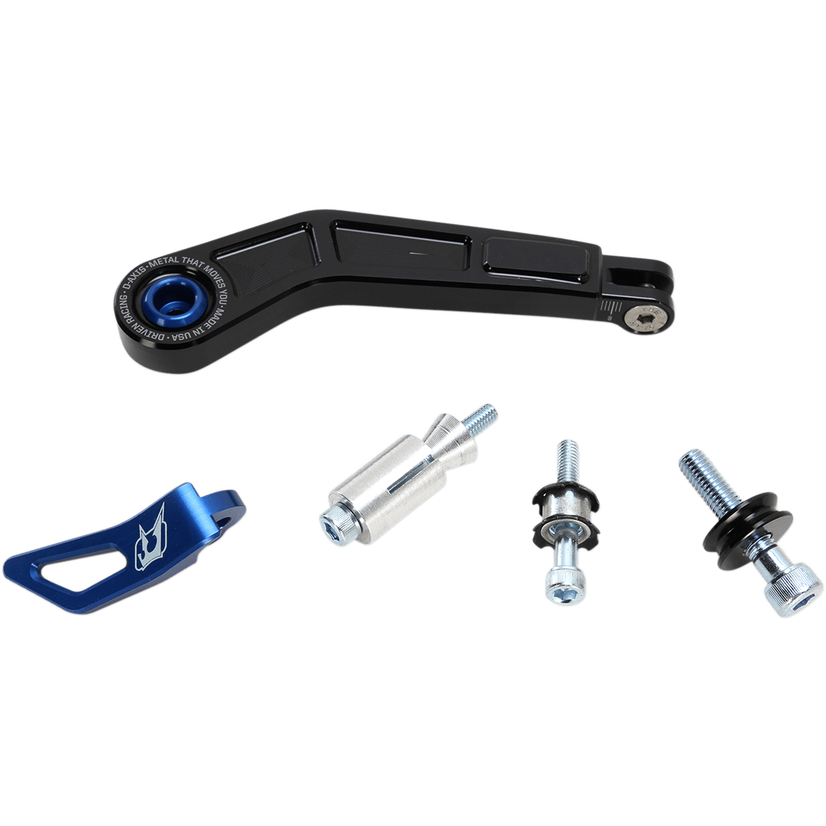 DRIVEN RACING Lever Guard D-Axis Left Blue DXL2BL