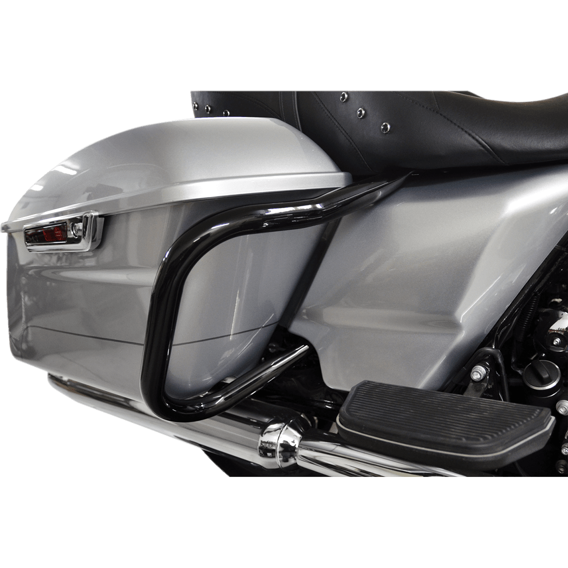 DRAG SPECIALTIES Rear Saddlebag Bars Black Touring