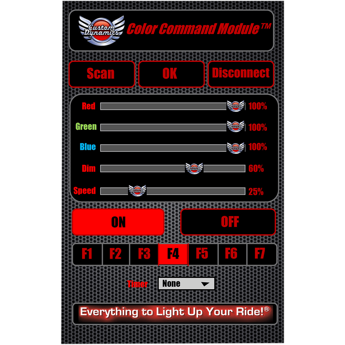 CUSTOM DYNAMICS Magical Wizard™ Lighted Engine Kit TMWK1